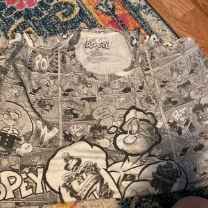 Popeye tshirt